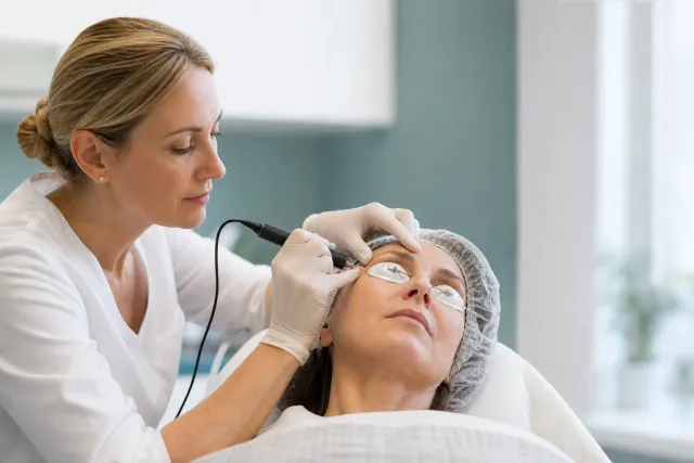 Palpebra superiore rilassata — Illumina Medica